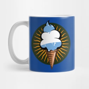 Argentina flag ice cream Mug